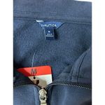 Nautica Womens Size X-Large Navy Quarter-Zip Pullover Sweatshirt Medium Photo 10