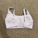 Lululemon NWT in alignment straight strap bra light support C/D cups in lavender dew Photo 3