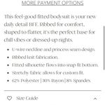 Sweetheart Neckline Bodysuit White Photo 6