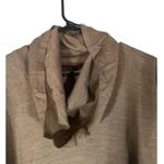 The Limited  Brown Cowl Neck Long Sleeve Wool Blend Knit Blouse Women Sz M Photo 2