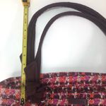 Vera Bradley Hadley Tote Purse Bag Pink Plaid Picnic Boho Art VBL16 Tweed Photo 9
