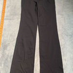 Athleta  Black Flared yoga Pants leggings medium Photo 0