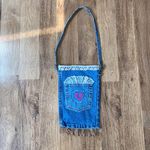 Handmade Western Cowgirl Sm Denim Shoulder Bag GUC OS Photo 4