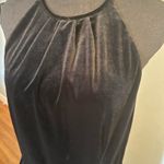 Carmen Marc Valvo Luxe by Black Velvet Jumpsuit – Size 8 Photo 2