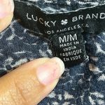 Lucky Brand  Monochrome Paisley Long Sleeve Top Photo 1