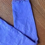 ZARA  Purple Distressed Jeans Size 4 Photo 4