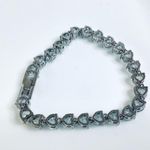 Crystal Tennis Bracelet Silver Photo 2