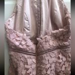 Bardot Pink Ruched Embellished Midi Dress Photo 3