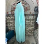 nightgown robe set blue lace long vintage lovecore Size M Photo 10