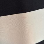 Studio G Black Striped Pink Flower Silk Skirt Size 8 White Photo 4