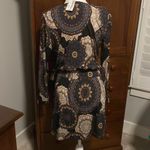 Abbeline NWT  Faux Wrap Lightweight Jersey Tunic Dress Photo 4