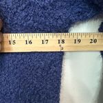 Torrid Blue Popcorn Knit Open Front Duster Cardigan Size 00/10-12 Cozy Winter Photo 6