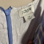 J.Crew Sleeveless Seaside Stripe Linen Jumpsuit- Size 10 Photo 7