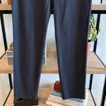 Eileen Fisher  Washable Stretch Crepe MidRise Gray Knit Pull On Straight Pant XXS Photo 4