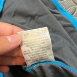 Icebreaker merino wool gray blue quarter‎ zip performance shirt long sleeve XS Photo 4