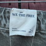 Free People We The Free Marx Slouchy Cargo Jeans Green Size 24 Photo 8