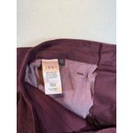 JEN7 by 7 For All Mankind Ankle Skinny Burgundy Pants Women Size 12 Purple Photo 3