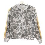 CALIA Burnout Spacer Floral Bomber Jacket S White Photo 11