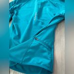 Nike  Dri-Fit Turquoise Quarter Zip Hoodie Pullover ~ Size Small Photo 6