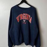 Vintage Y2K University of Virginia Navy Blue Crewneck Sweatshirt Classic Perfect Size undefined Photo 8