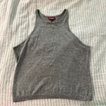 STAUD  Women’s Heather Gray Ayana Ribbed Knit Tank Top Photo 5