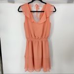 Cupcake And Cashmere Babydoll Chiffon Iniko Blouson Dress Pink Photo 5