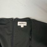 superdown Black Long Sleeve V-Neck Dress Photo 4