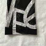 Charlotte Russe  Peace Heart Key Love Leggings in Black/White/Gray - Size XS Photo 8