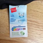 Hanes Women's Black Full Coverage Unlined Wireless Bra - Size Small - NWT Photo 3