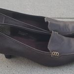  High Power Leather Kitten Heels Brown Aerosoles 2in Heels Photo 2