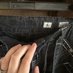 Miss Me Black and White Wide Leg Pants Photo 2