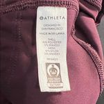 Athleta Women's Eggplant (Purple) Athletic Leggings w/rear zipper pocket XL Photo 10