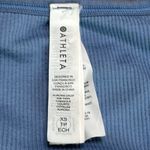 Athleta  Aurora Ribbed Blue Cropped Tank‎ Top Size XS Photo 4
