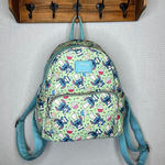Lounge Fly Disney Stitch Chef Cupcake Mini Backpack Green Blue Photo 0