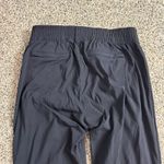 Athleta  Mod Trekkie Crop Pants Size 4 Ripstop Black Nylon Outdoor Pull On 291743 Photo 6