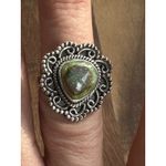 MONARCH OPAL GEMSTONE 925 SOLID STERLING SILVER RING SIZE 7 New Photo 3