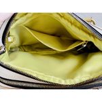 Coach NWT Metallic Gold Bonnie Linen Lurex Satchel Bag Photo 8