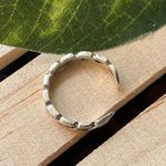 Sterling Silver Weave Toe Ring Photo 3