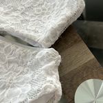 Beach Riot x REVOLVE Selena Lace Bridal One Piece Swimsuit, White Size XS NEW Photo 10