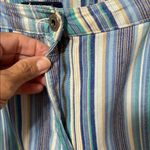 Westbound 🎬🎬🎬BOGOHO🎬🎬🎬Striped Blue and White Women's Jeans-14 Photo 3