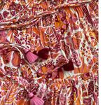 Poupette St. Barth Poupette St. Barth Mini Bona V-Neck in Red Chagal Size Medium Photo 11