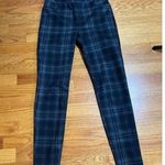 Sanctuary Cottage Plaid Pull On Ponte Knit Leggings Career Casual Pants XS Photo 0