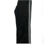 Empire Eileen Mom Jeans with Checkered Stripe Black Size undefined Photo 2