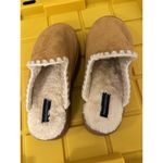 French Connection  Chunky Women's Slippers Slip On Platform Brown Size 9/10 Photo 1