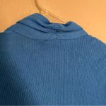 Chico's Chico’s Open Front Short Sleeve Cardigan Blue Photo 10