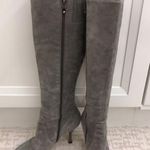 via spiga  Gray Suede Knee High Boots sz 7.5 Photo 0