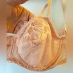 Auden Unlined Balconette Underwire Bra Pale Pink Lace 40C New Without Tags Orange Size undefined Photo 1