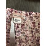 Bog Collective Off Shoulder Floral Jumpsuit Large Flare Cottagecore Artsy‎ Flowy Pink Photo 7