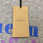 Halogen Women’s Queen of the Pool Graphic Tee Shirt Grey Size XXS NWT FLAW Photo 5