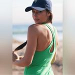 Beyond Yoga ‎ Green Under Lock And Key Athletic Workout Tennis Dress Size Large Photo 1